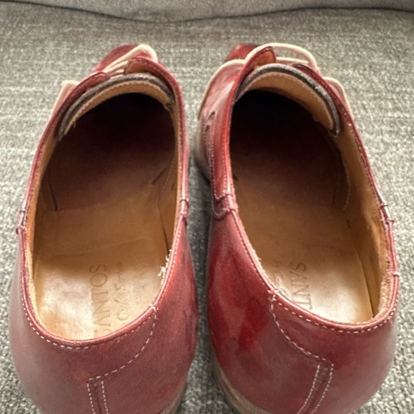 SANTOS BY CARLOS SANTOS Men’s Size 9 Brown Leather Oxford Wingtip Shoes - Picture 11 of 11